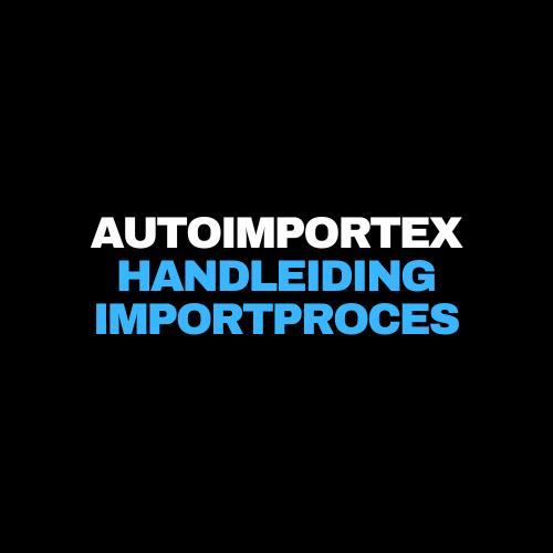 Handleiding: Importproces